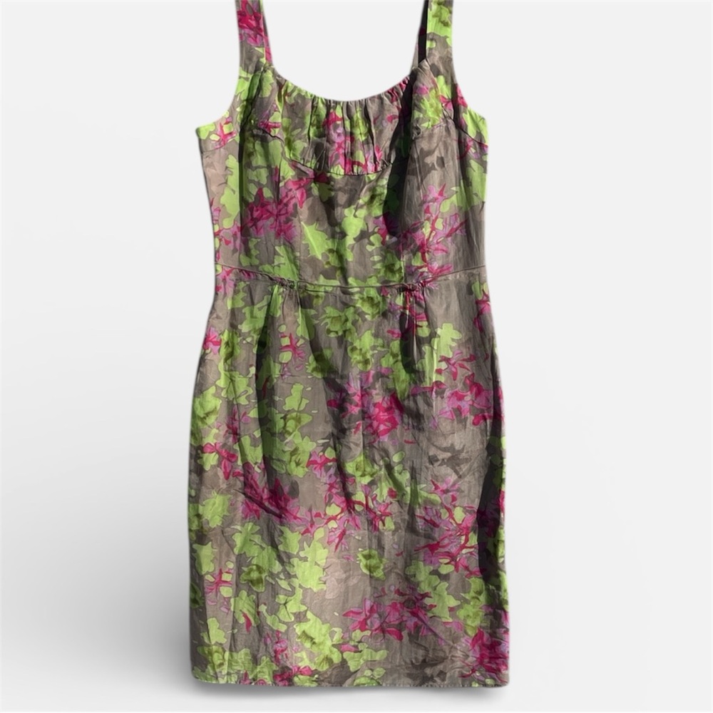 Banana Republic Floral Mini Dress from 2011, never worn, cotton silk blend, Sz 4
